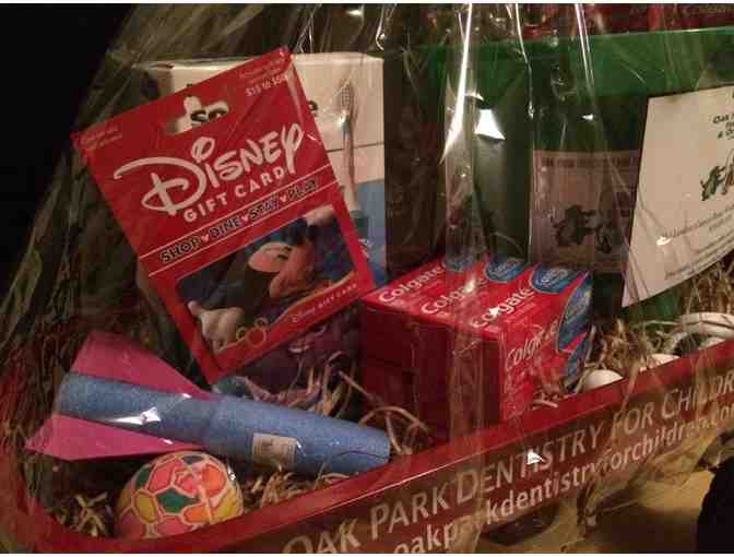 Disneyland gift card and dental cleaning with Oak Park Dentistry