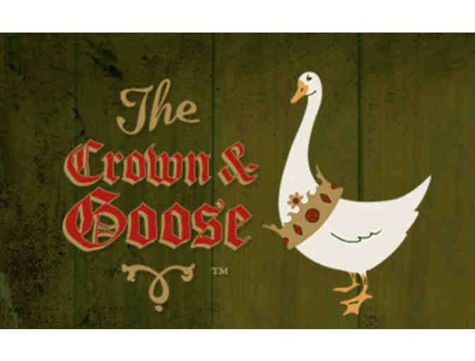 Crown & Goose dinner for six people