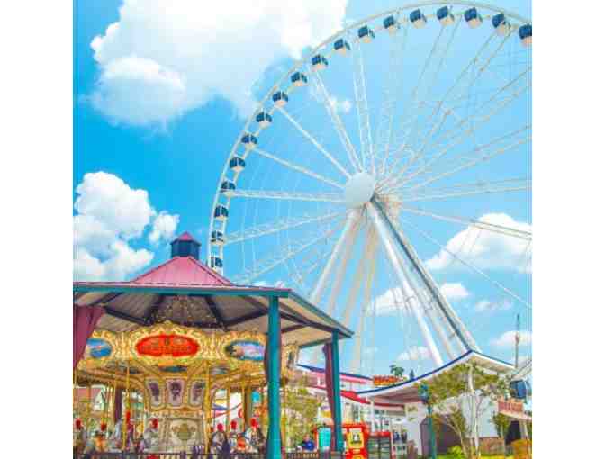 The Great Smoky Mountain Wheel rides for four