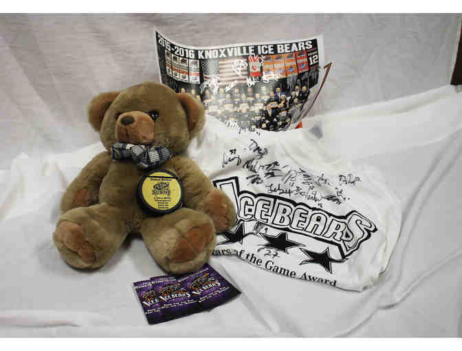 Knoxville Ice Bears silver level tickets and gift basket