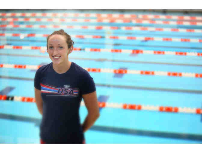 Olympic Swimmer Claire Donahue training sessions