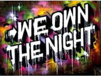 Four Passes to Exclusive WE OWN THE NIGHT + 4 Digital Prints from Mr. Brainwash