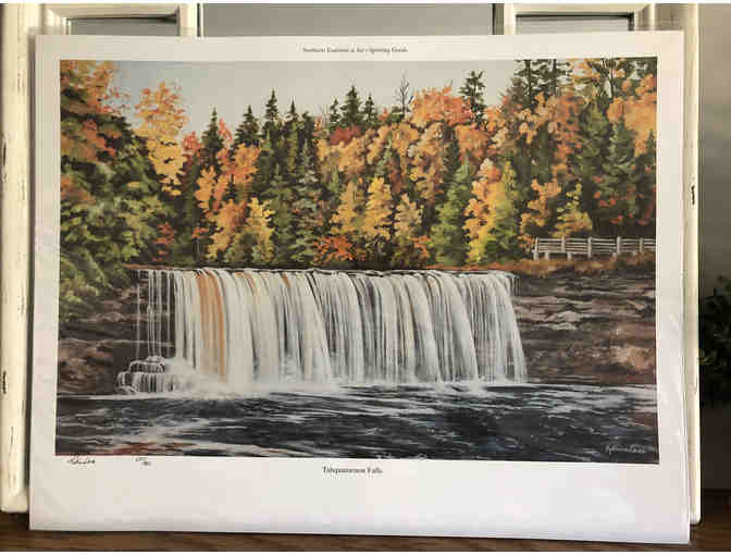 Tahquamenon Falls signed print