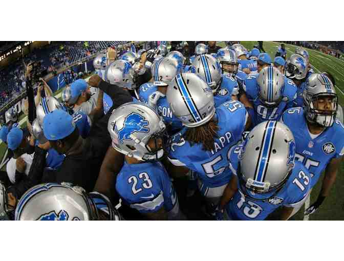 Two Tickets: Detroit Lions vs. Carolina Panthers Lower Sideline