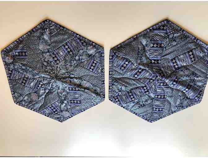Quilted Table Toppers - 2 pack (Blue) - Photo 1