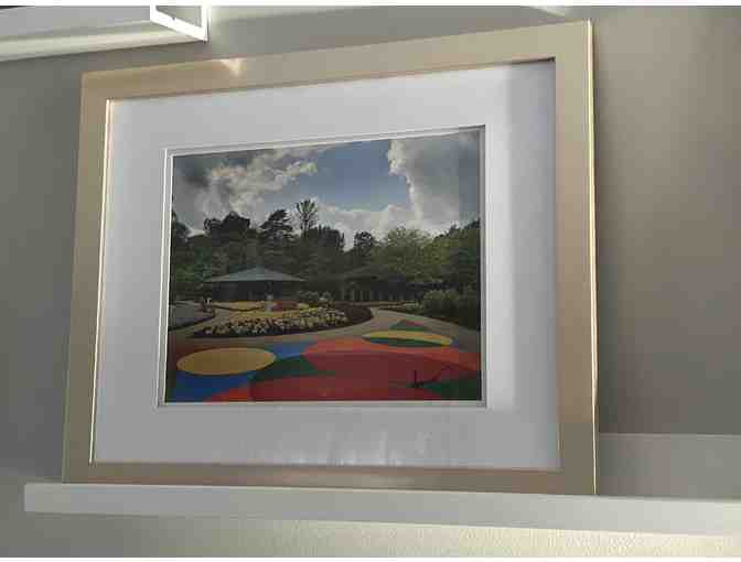 Framed & Matted Photograph of Dow Garden's Children's Garden