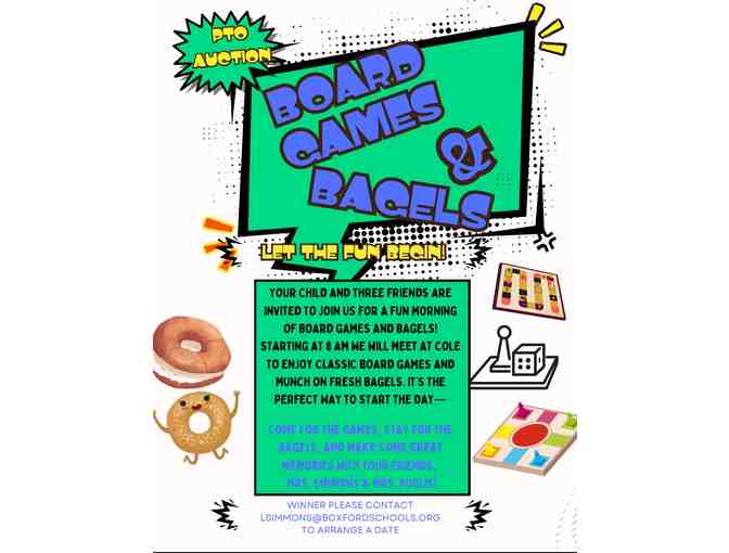 Bagels and Board Games