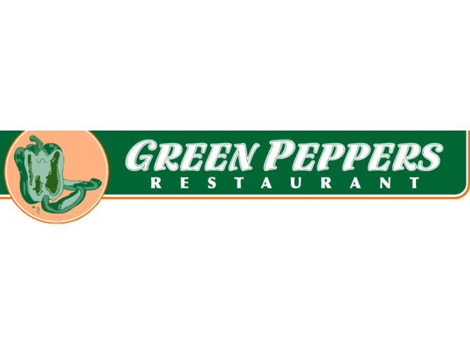 $50 Gift Certificate to Green Peppers restaurant