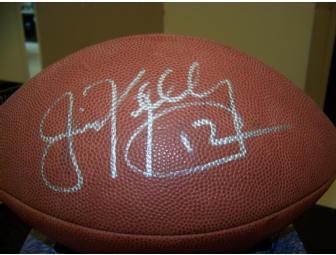 Jim Kelly autographed official NFL football