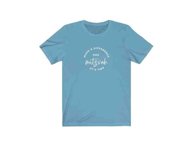 'Make a Difference - One Mitzvah at a Time' Short-Sleeve t-shirt