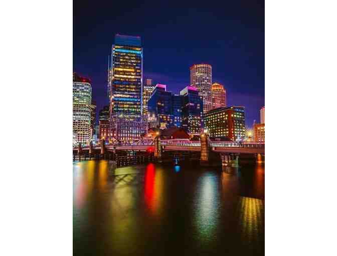 Framed Photograph from Covell Photography: Boston Harbor Skyline