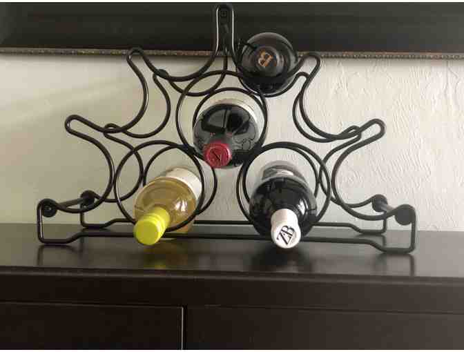 'Owl' Wines and wine rack
