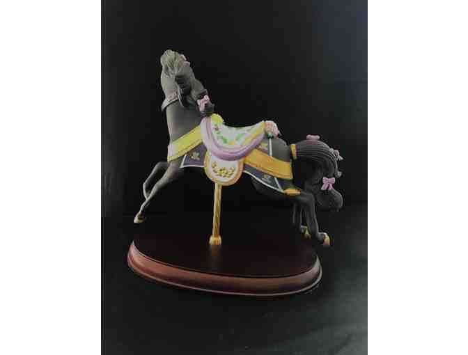 Vintage 1993 Lenox Carousel Hourse - Midnight Charger