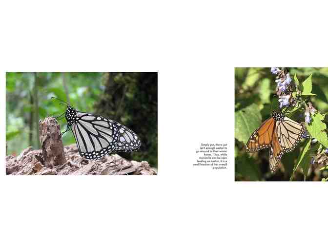 Autographed Copy - The Monarch Migration A Journey Through the Monarch Butterfly's Winter