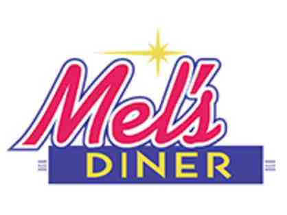 Mel's Diner Dining Certificate