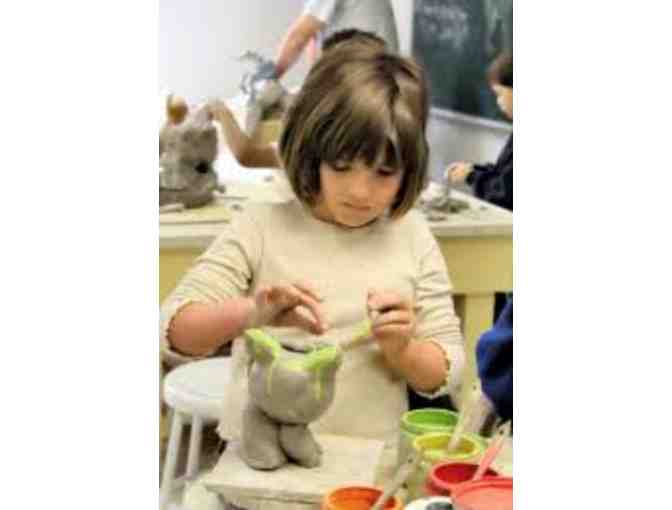 1 Wet Clay Class at Kids 'N' Clay Pottery Studio