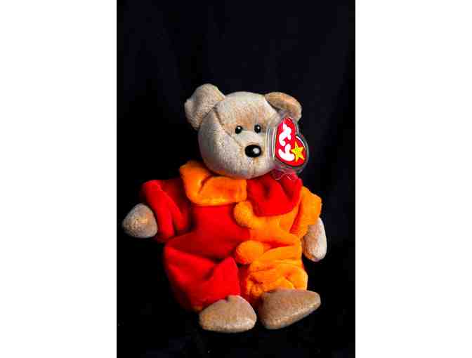 1999 Signature Bear with Bonus Red and Orange Clown Costume