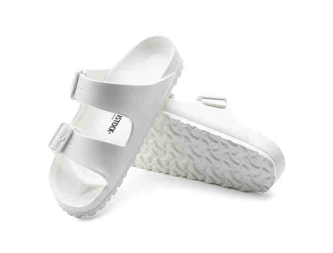 BIRKENSTOCK Arizona Essentials White Sandals Size 37