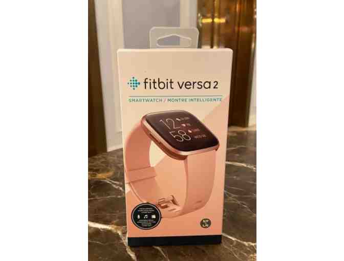 Fitbit Versa 2 Smartwatch (Petal Pink)