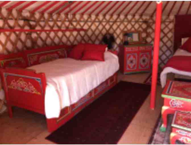 2-Night Stay in a Mongolian Yurt at Whitewater Cottage & RV Resort in Foresters Falls