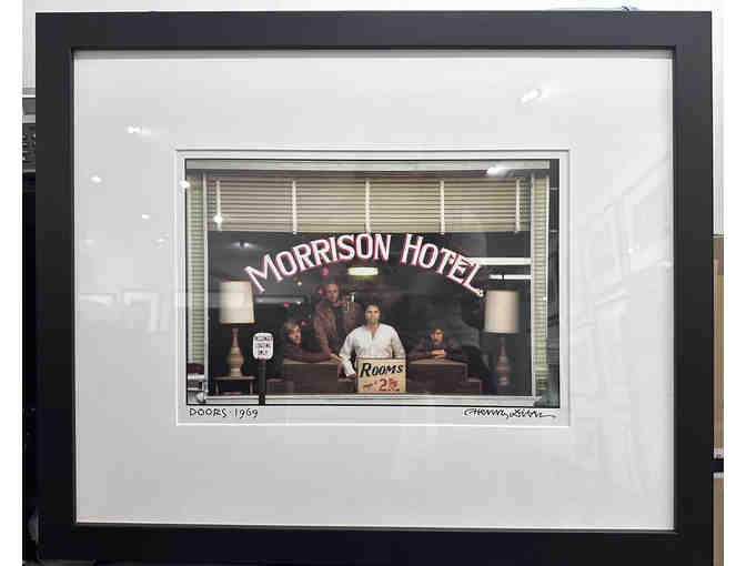 Henry Diltz signed Photo - The Doors: Morrison Hotel