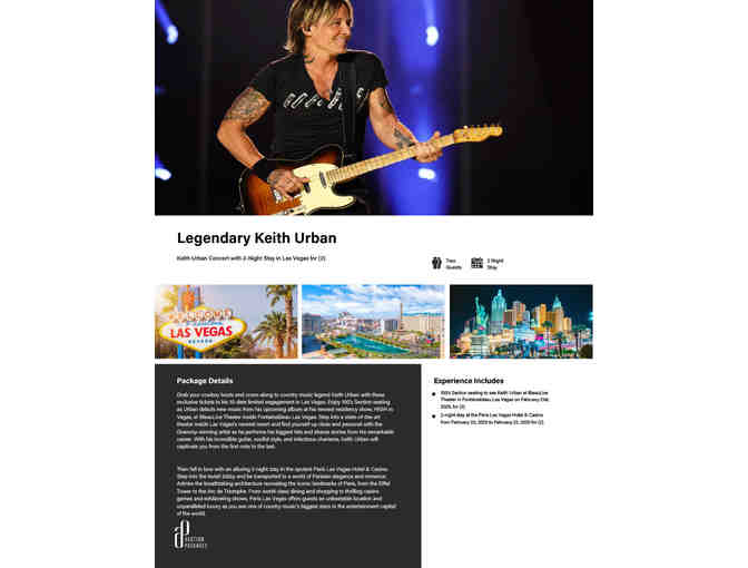 Keith Urban Concert with 2-Night Stay in Las Vegas for (2) - Photo 7