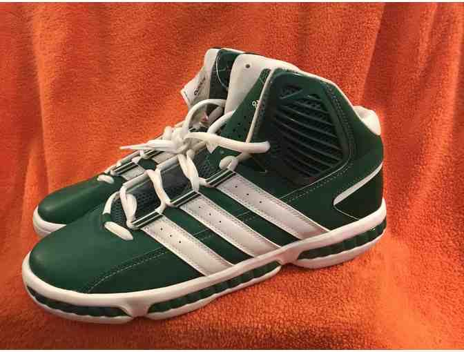 Green Adidas Men's MisterFly Basketball Shoes Size 14.5 (new with tags)