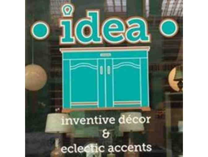 Idea Inventive Decor & Eclectic Accents $50 Gift Certificate