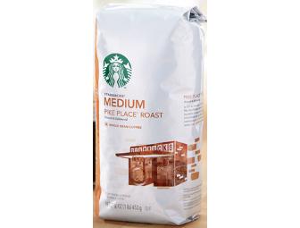 Starbucks Coffee - Two 1lb. bags and Three Mugs