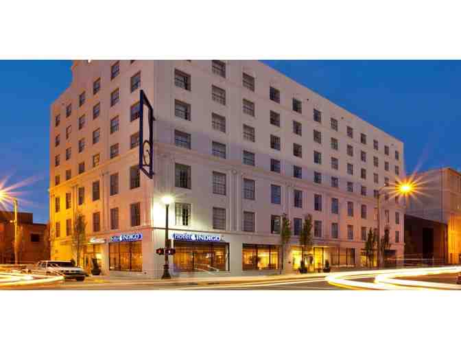One-Night Stay at Pet-Friendly Hotel Indigo & valet parking for 1 vehicle