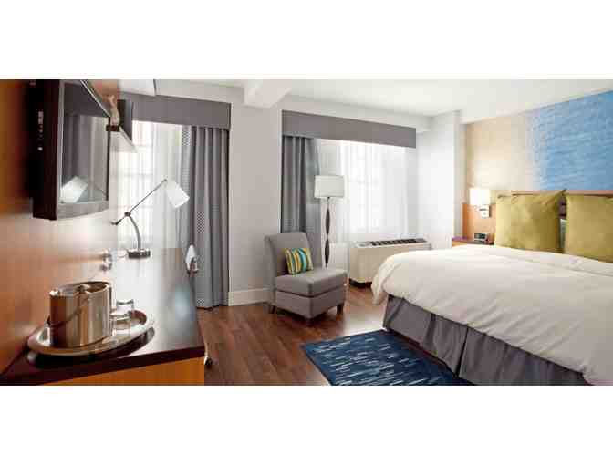 One-Night Stay at Pet-Friendly Hotel Indigo & valet parking for 1 vehicle