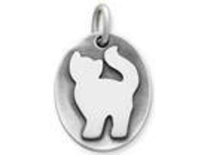 James Avery Artisan Jewelry Necklace & Cat Silhouette Charm