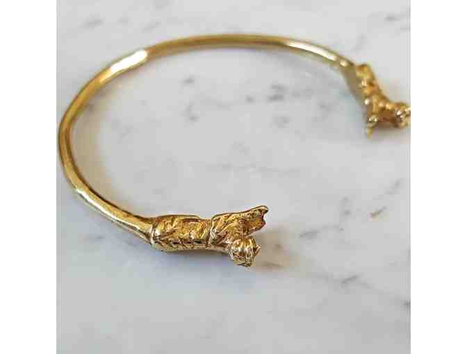 Tiger Bangle Cuff from Mimosa Handcrafted