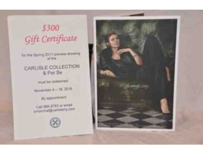 $300 Gift Certificate for The Carlisle Collection Preview - Spring/Summer 2017 Collections
