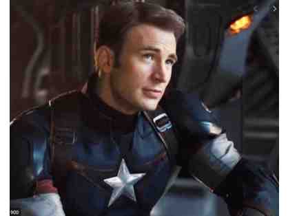 Private Personalized Voice Message from Chris Evans and a Personalized, Signed Poster