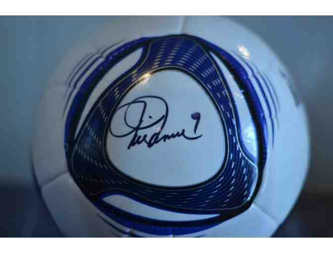 Mia Hamm Autographed  Soccer Ball