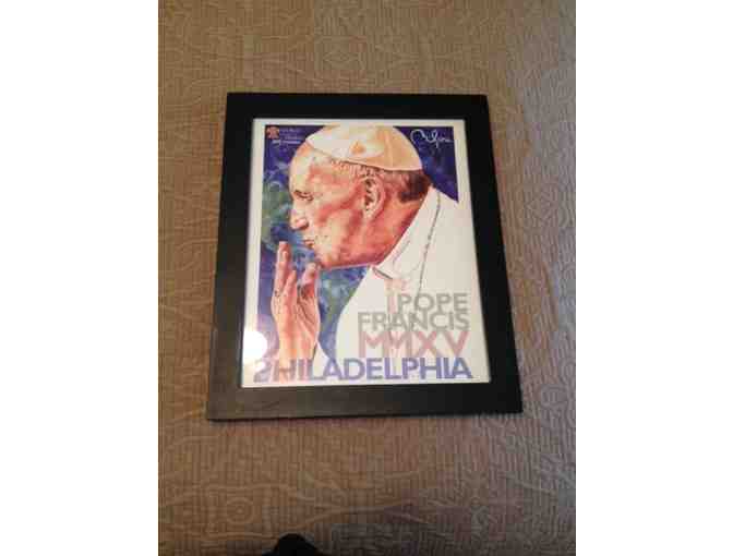 Print from Painting of Pope Francis in Celebration of his 2015 Visit to Philadelphia!