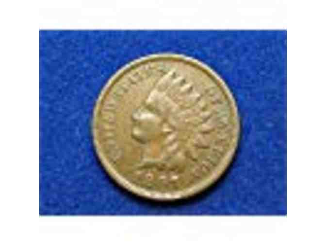 American History: 1897 U.S. Indian Head Cent Full LIBERTY Full Rim 1c Fine to XF