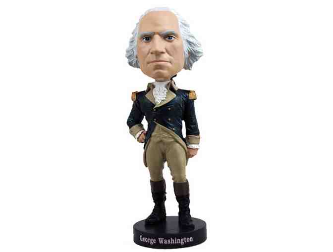 Collectible and Handsome George Washington Bobblehead!  We LOVE George Washington!