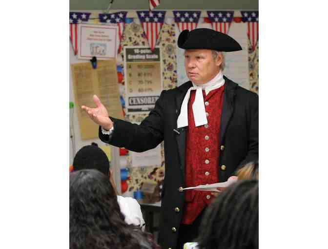 Invite Gary Porter as 'James Madison' to Your Club/Group!  Virtual or Personal Appearance!