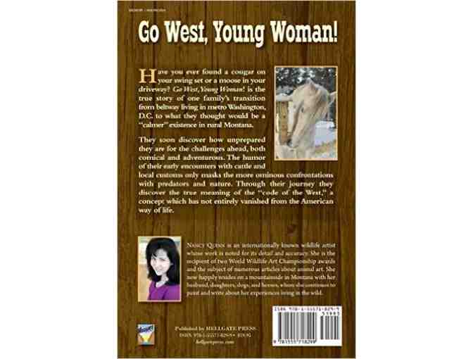 Nancy Quinn's first book! 'Go West, Young Woman! From Military Wife to Country Life'