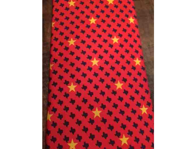 'Stars Over Texas' Red Silk Tie from Paris Texas Apparel Company!