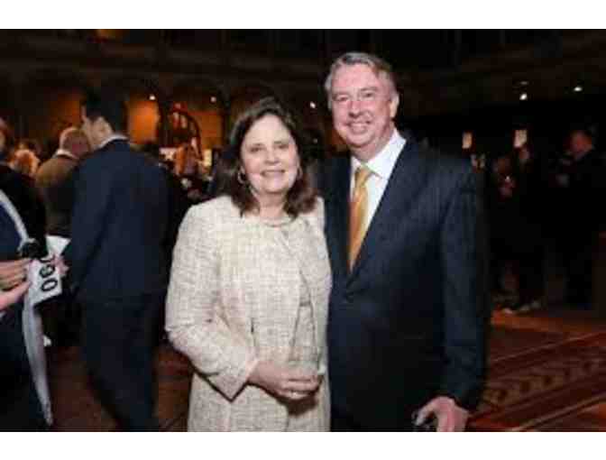 Rare Opportunity to Lunch at Mt. Vernon Inn with Cathy and Ed Gillespie!