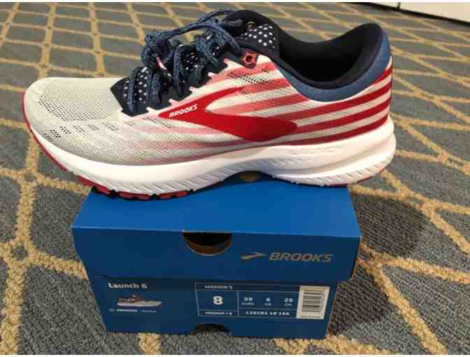 Brooks's Patriotic Womens Shoe! Size 8, Original Box!  Free shipping!