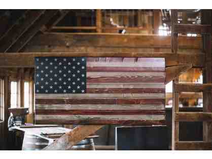 Flags of Valor's "Welcome Home" American Flag! Combat Veterans Own & Make!