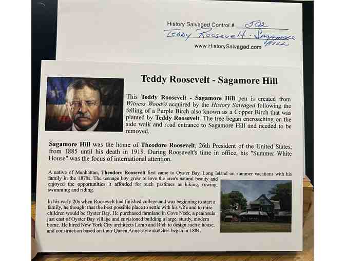Teddy Roosevelt Signature Series Twist Ballpoint