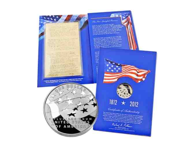 Oh Say Can You See? 2012 Star-Spangled Banner Bicentennial Silver Dollar Set