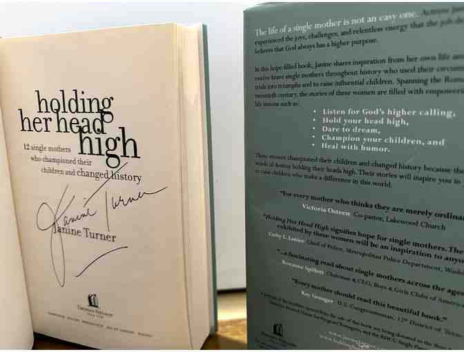 Autographed! 'Holding Her Head High,' by Janine Turner!