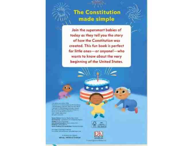 Babies And New Parents Will Love Their First Constitution Book and Bib