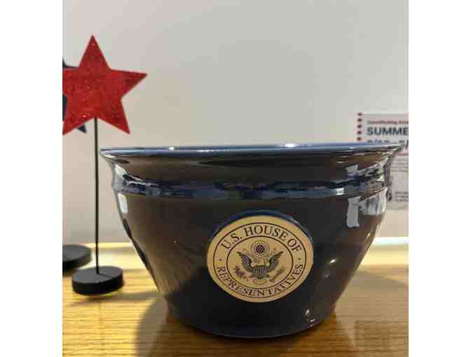 Sunset Hill Stoneware Pottery U.S. House Of Representative Symbol - Photo 1